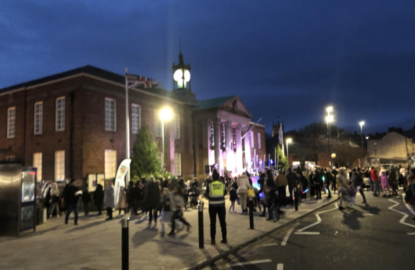 Christmas Light Switch On and Show - Burnley Markets