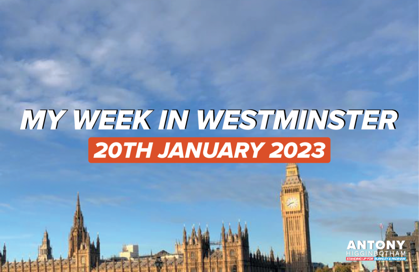 WEEK IN WESTMINSTER